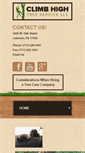 Mobile Screenshot of climbhightree.com